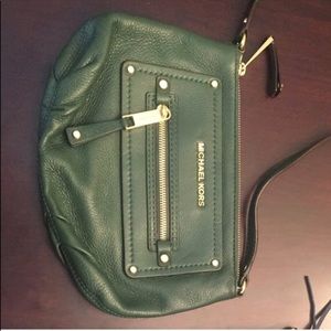 Michael Kors green crossbody